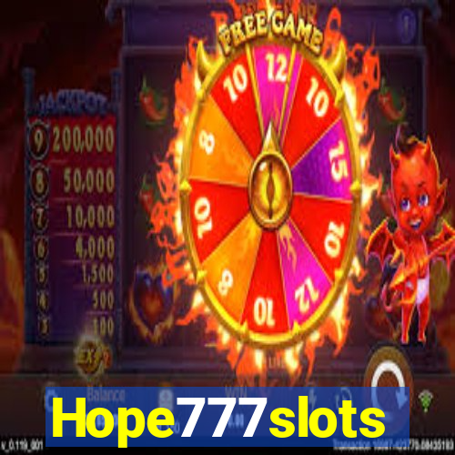 Hope777slots