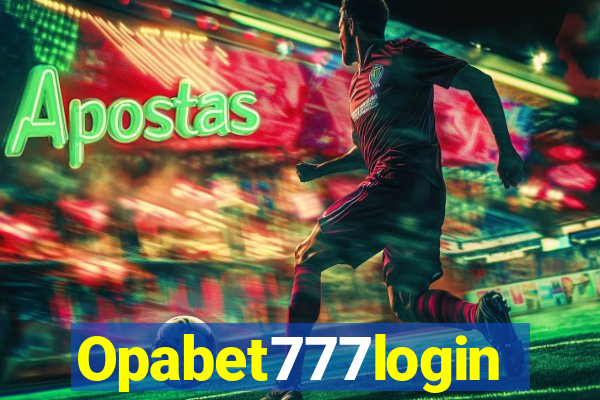 Opabet777login