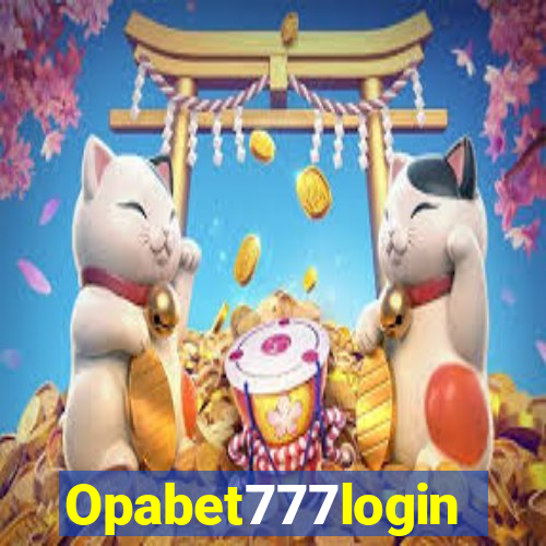 Opabet777login