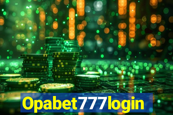 Opabet777login