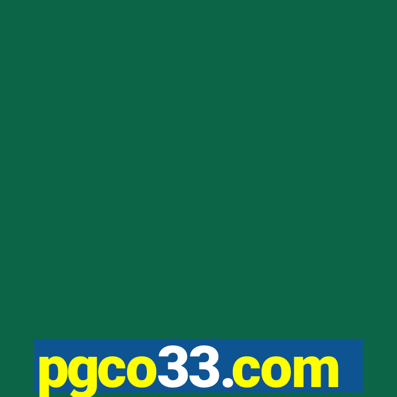 pgco33.com