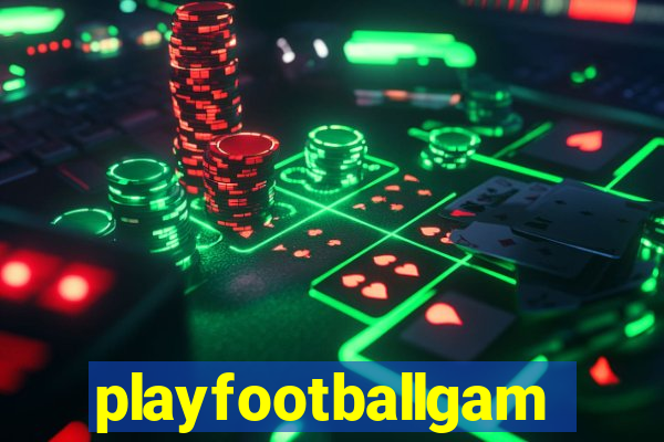 playfootballgames